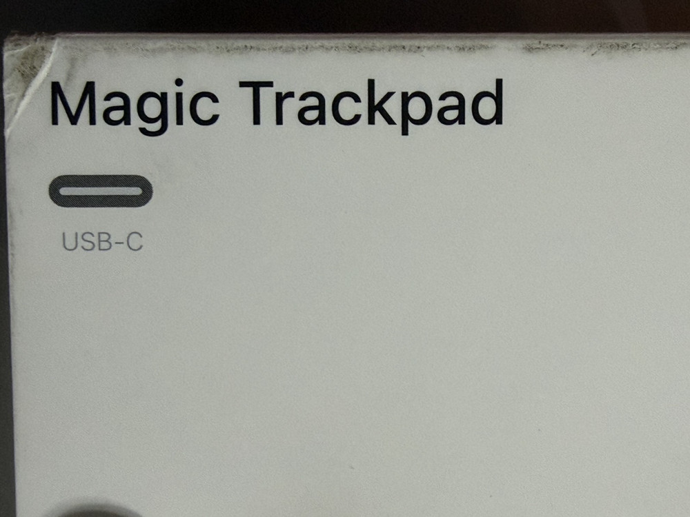Apple Magic Trackpad Multi-Touch Surface (USB-C) - Wireless - White A3120