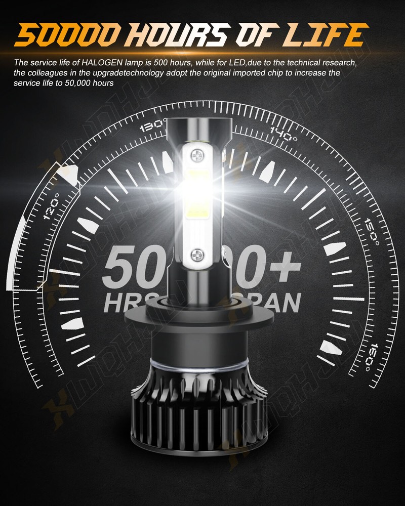 For Mercedes-Benz E350 E320 E550 -6x 6000K LED Headlight + Fog Light Bulbs Kit