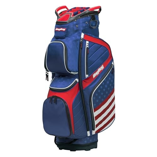 CB-15 Golf Cart Bag Blue/USA