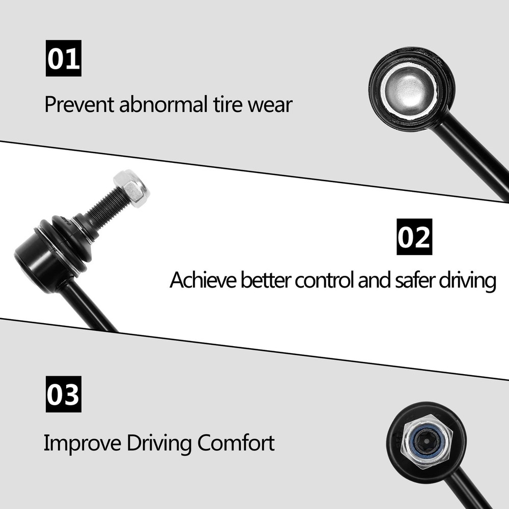 Front Sway Bar Stabilizer Links 2 Pcs｜Replacement For 2007-2017 Buick Enc