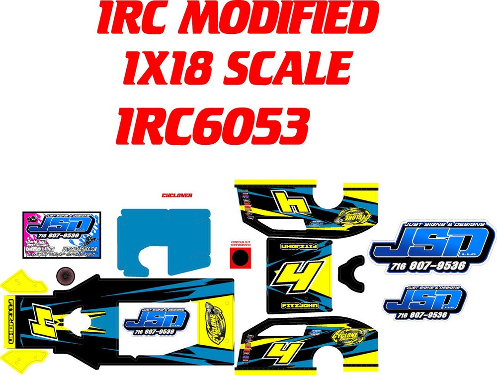 1RC MODIFIED 1RC605  WRAP THEME CYCLONE