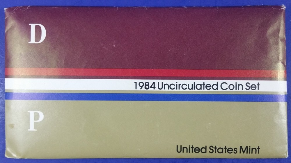 1984 U.S. Mint Set, 10 Coins, Uncirculated (014)