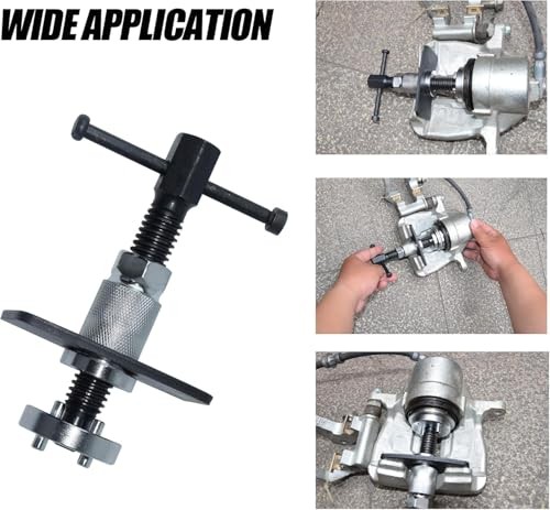 Brake Piston Wind Back Tool 3pcs Brake Caliper Rewind Tool for Replacement of