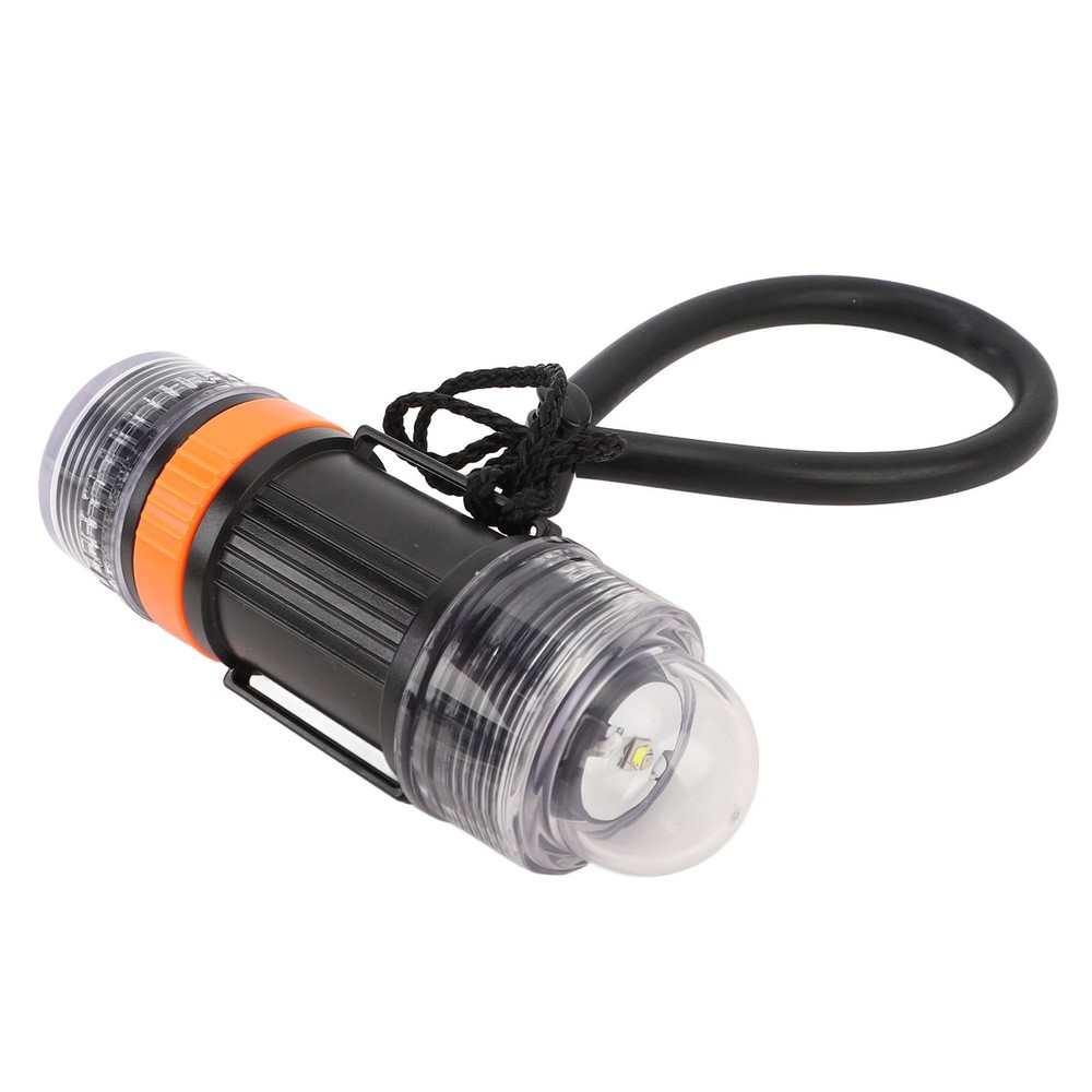 Waterproof Dive Strobe Flashlight High Brightness LED For Underwater Advent DGPM