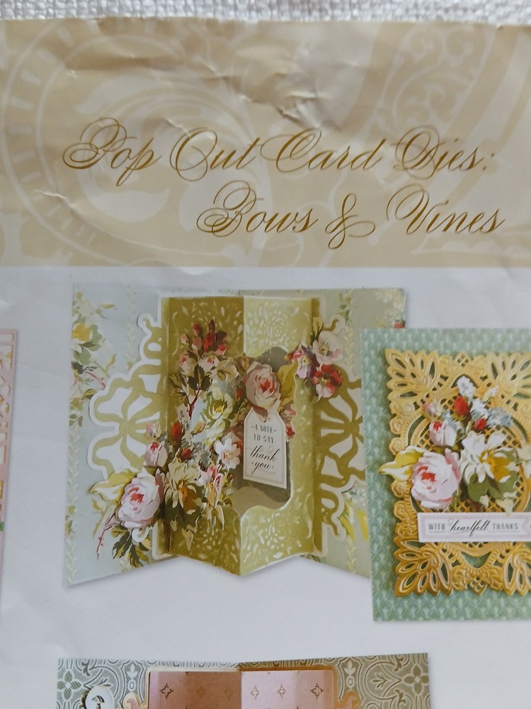 Dies Bows & Vines not used