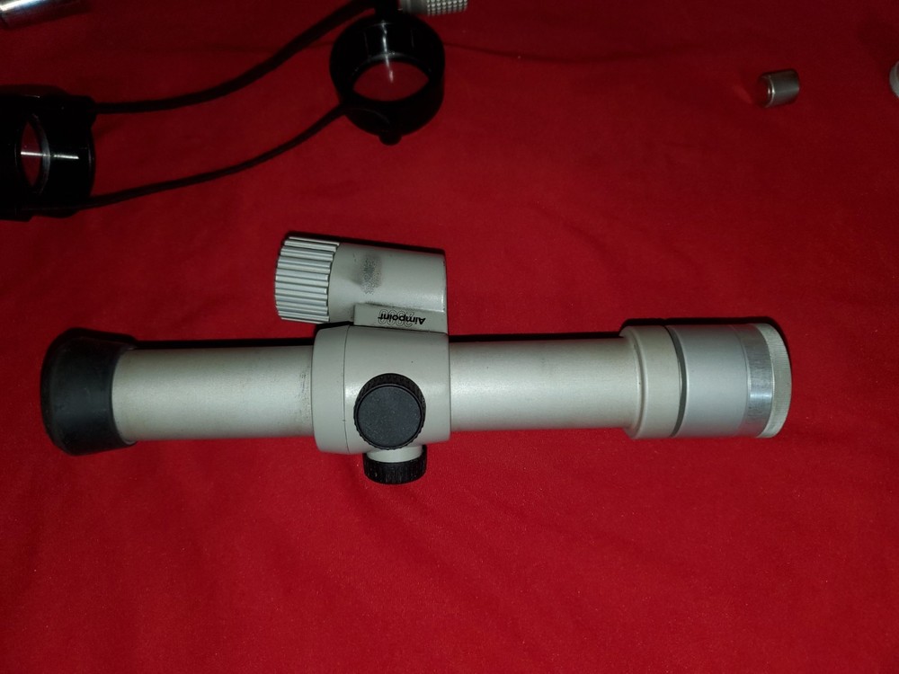 Retro Aimpoint 2000 Silver Red Dot Sight Black Hawk Down Gothic Serpent Vintage