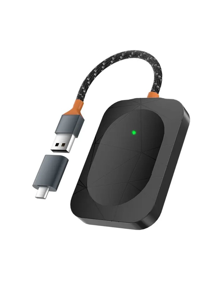Mini Wireless Carplay Dongle Android Auto Adapter USB Car Connect Box Adapter