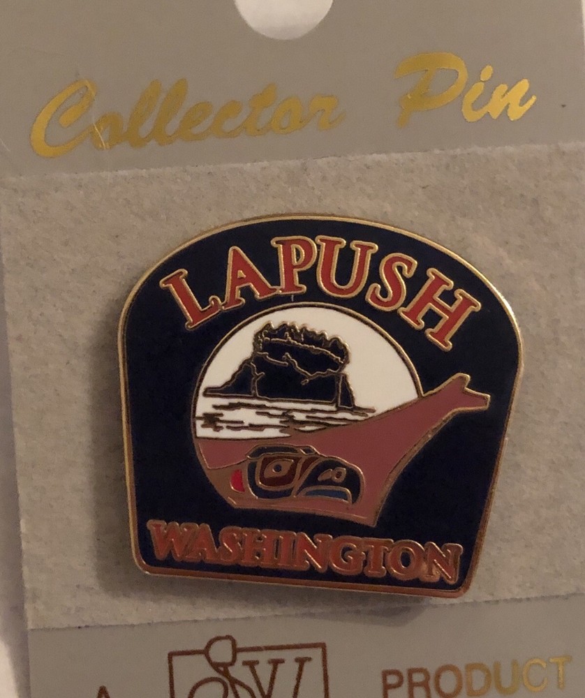 Vintage Lapush Washington Collector Pin (C)