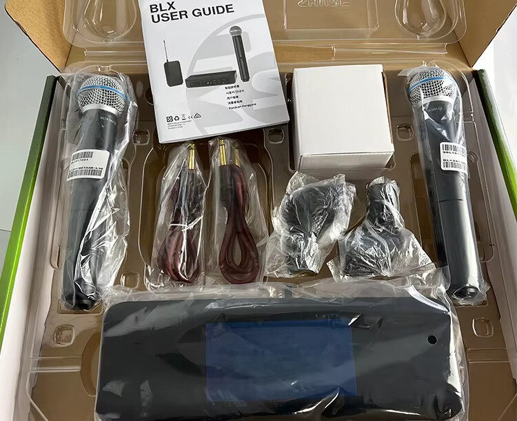BLX288 BETA58 Wireless Microphone Handheld Dynamic Kit Karaoke Stage Performance