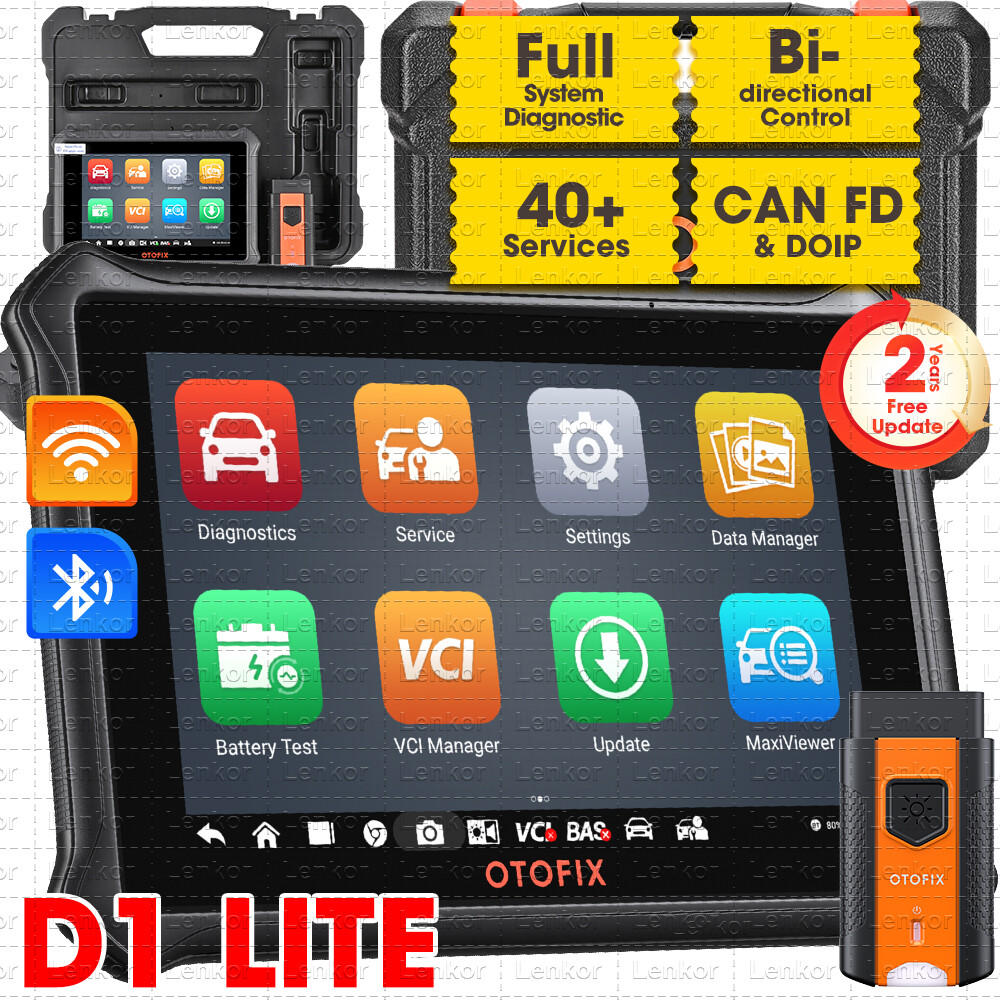 2025 OTOFIX D1 Lite Bidirectional Full System Diagnostic Tool Key Coding Scanner