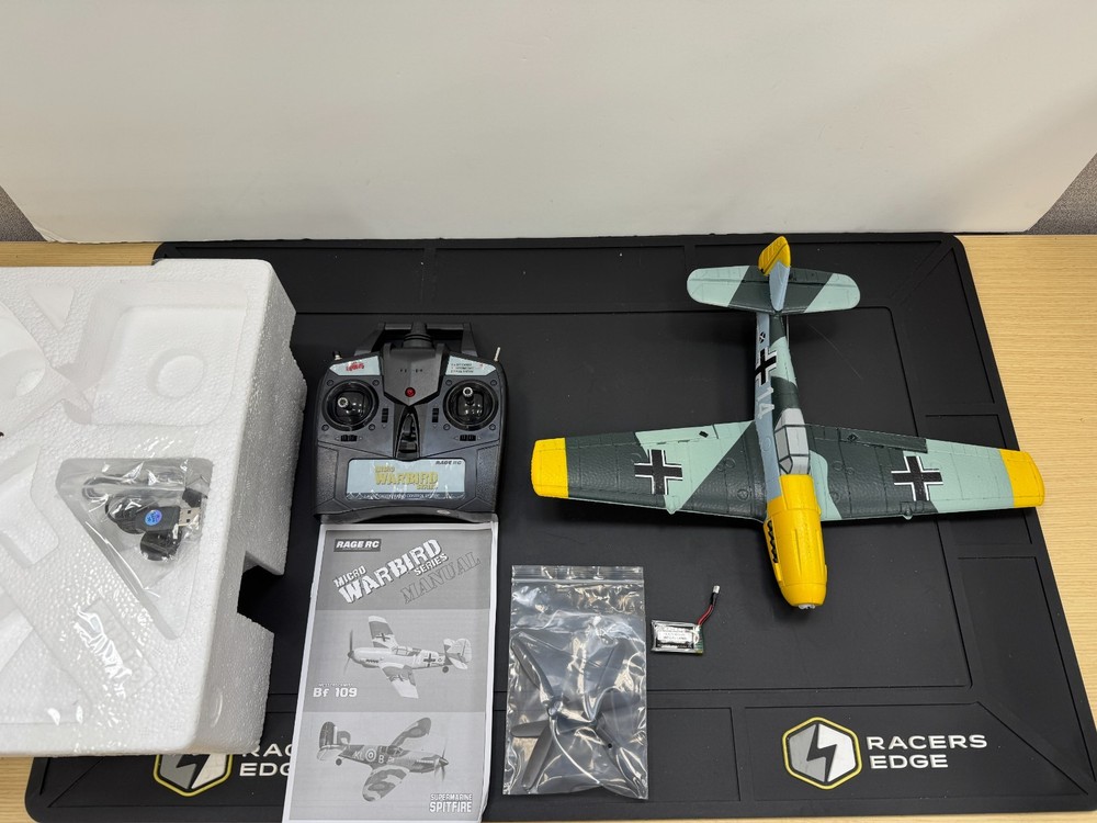 RGRA1304 Messerschmitt Bf 109 Micro RTF Airplane Open package