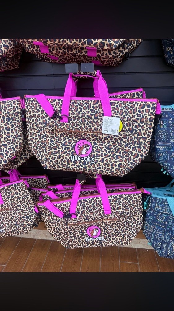 Bucees Leopard Coolers