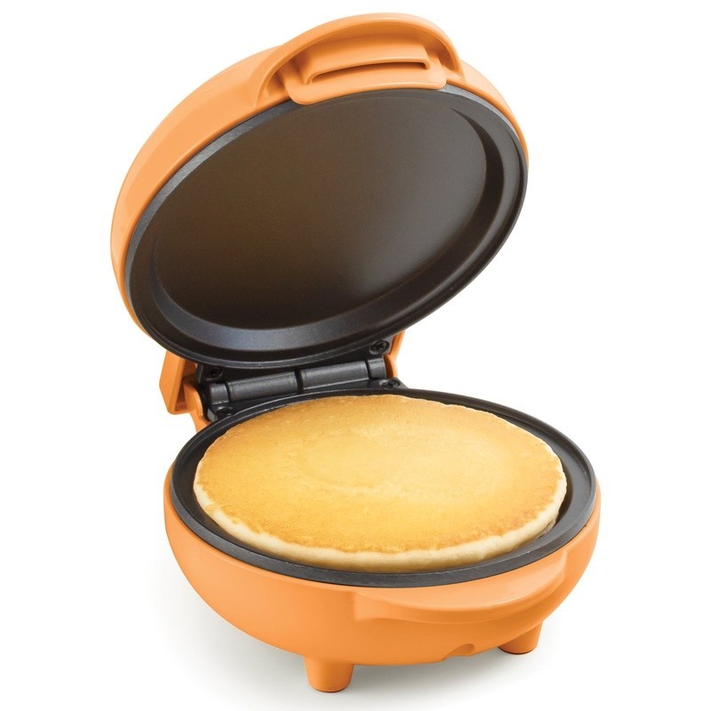 Mini Electric Griddle Kitchen Appliance Eggs Omelets Pancakes Quick Easy Compact