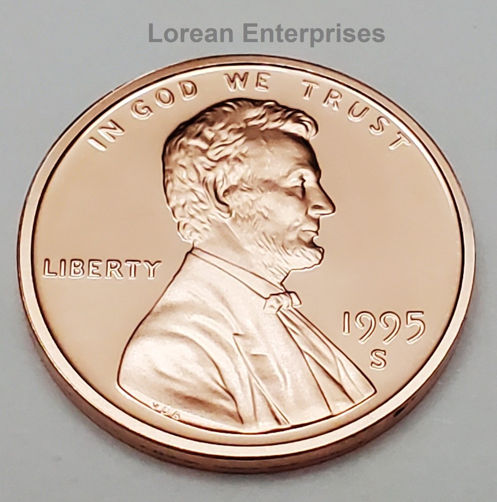 1995 S Lincoln Memorial Penny/Cent - ✼PROOF✼