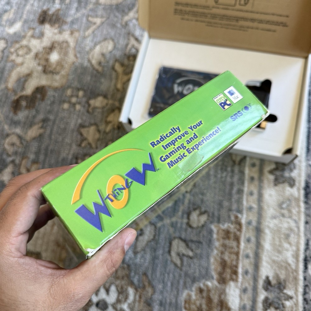 SRS Labs Wow Thing Trubass Audio Processor Never Used New Open Box Windows Mac