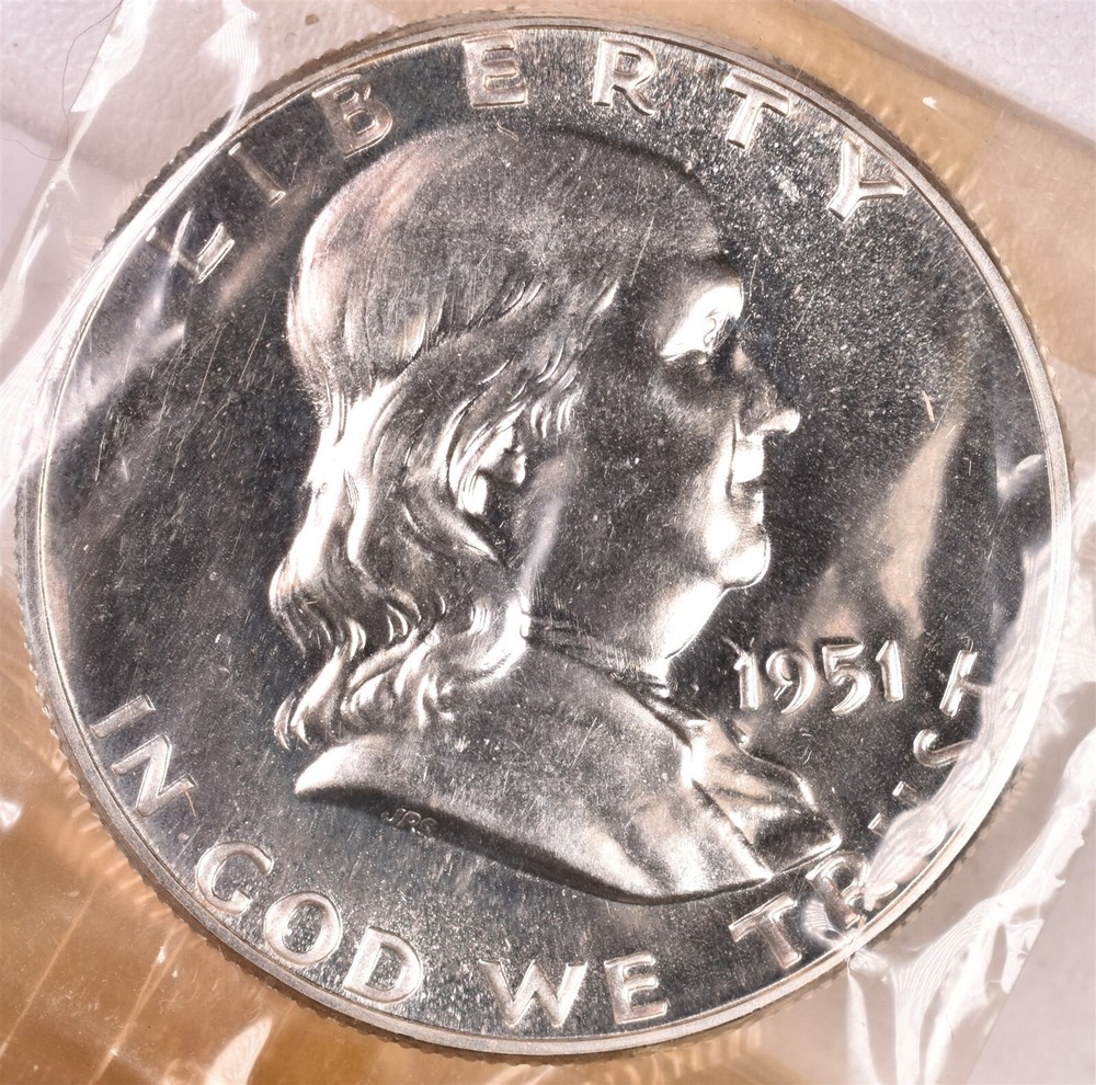 1951 U.S. Mint 5 Coin Silver Proof Set