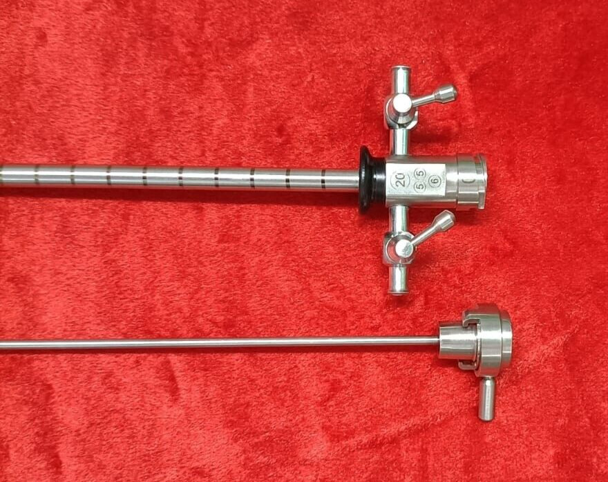 Laparoscopic Cystoscope Sheath 20fr SS Best Quality Reusable Instruments - 1pc