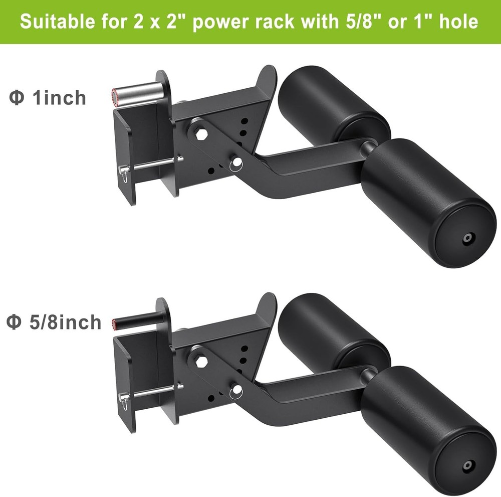 Power Rack Leg Extension Attachment - Leather Surface=