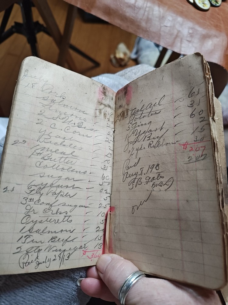 Vintage Grocery Stores Credit Book