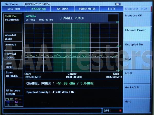 GenComm GC7105A Base Station & Cable Antenna E1 T1 Interference Analyzer WIBRO