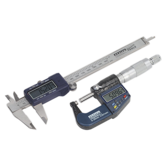 Sealey Digital Measuring Set 2pc AK9637D (A)