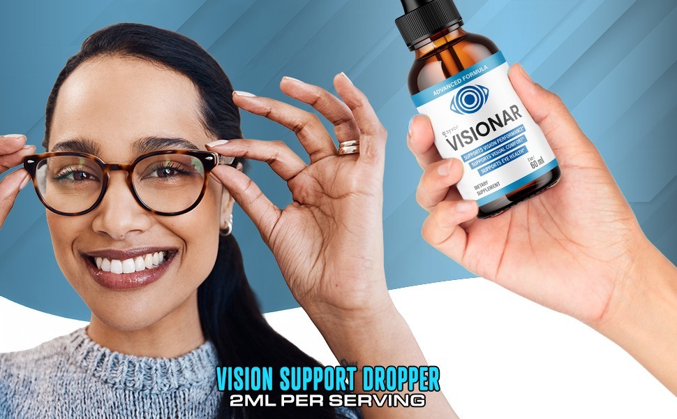 (1 Pack) Visionar Drops Enhance Vision, Support Healthy Eye Function 30 Servings