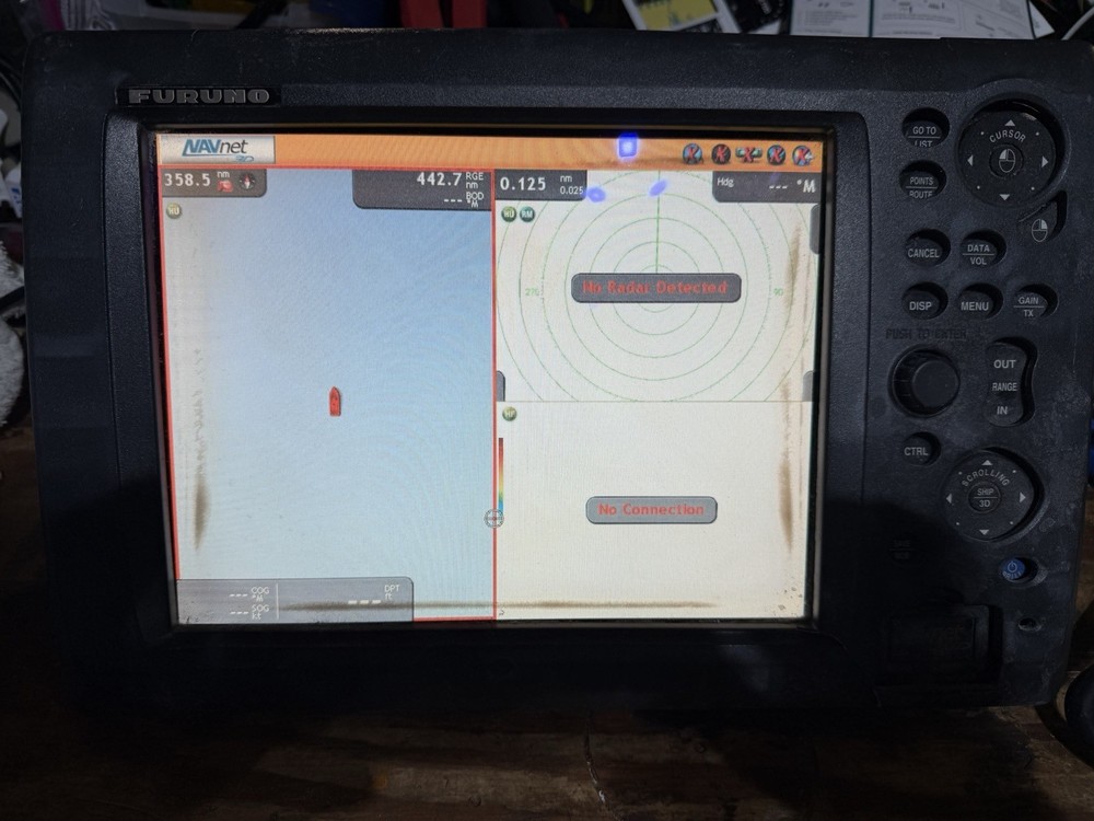 Furuno MFD12 12" Multi Function Display Navigation System NavNet 3D GPS