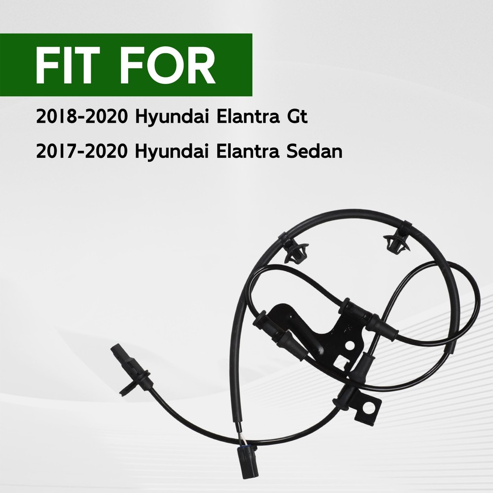 Front LH Driver Side ABS Wheel Speed Sensor Fits for 2017-2020 Hyundai Elantra
