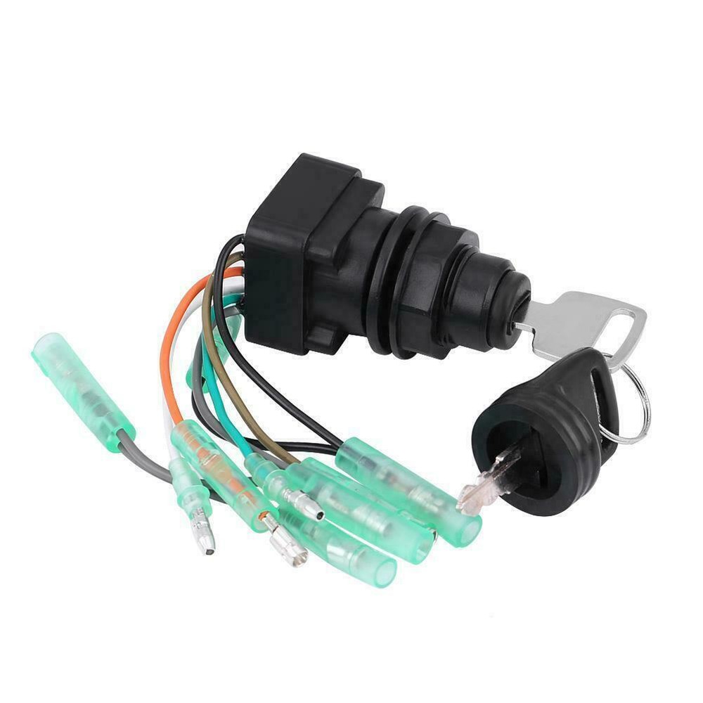 Ignition Key Switch 37110-92E01 Assembly Replacement Fit for Suzuki Outboard