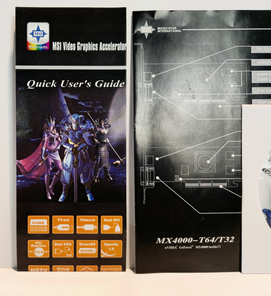 MSI Multimedia Beyond 3D Drivers and Utilities CD