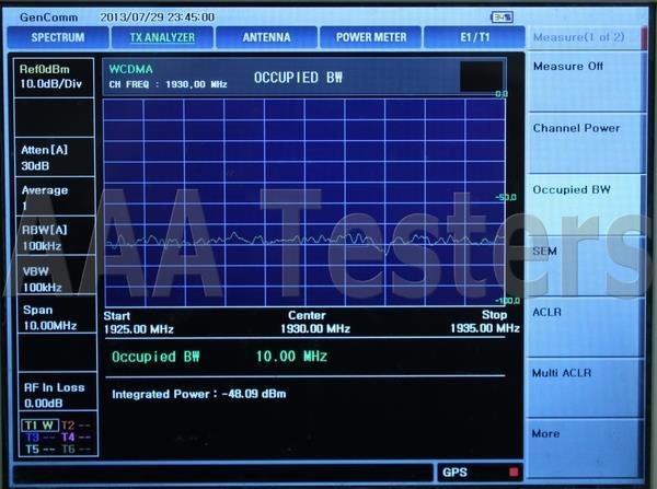 GenComm GC7105A Base Station & Cable Antenna E1 T1 Interference Analyzer WIBRO