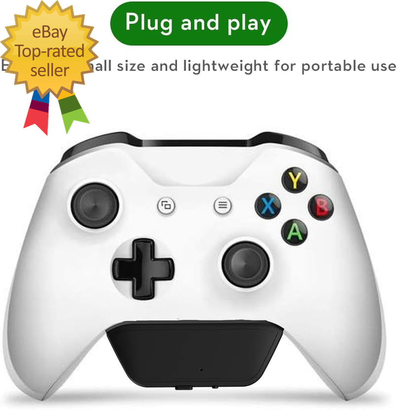 Bluetooth Transmitter Dongle for Xbox Controllers Stereo Audio Adapter Compatibl