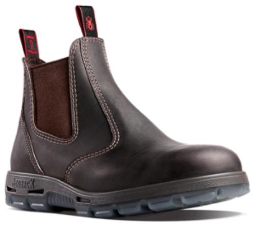 Redback Bobcat Soft Toe Work Boot in Claret with Free Shipping