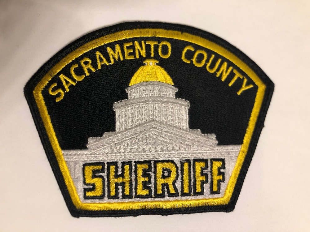 Sacramento County California Sheriff Patch