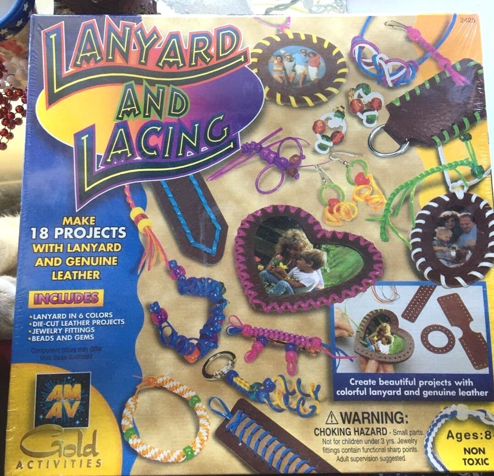 LANYARD AND LACING – Make 18 Projects with Genuine Leather