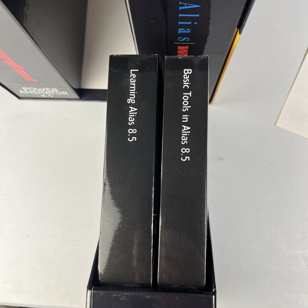 Alias Wavefront Power Animator 8.5 Vintage Software With Manuals In Box