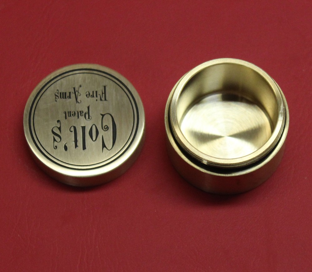 COLT Firearms Brass Cap Tin