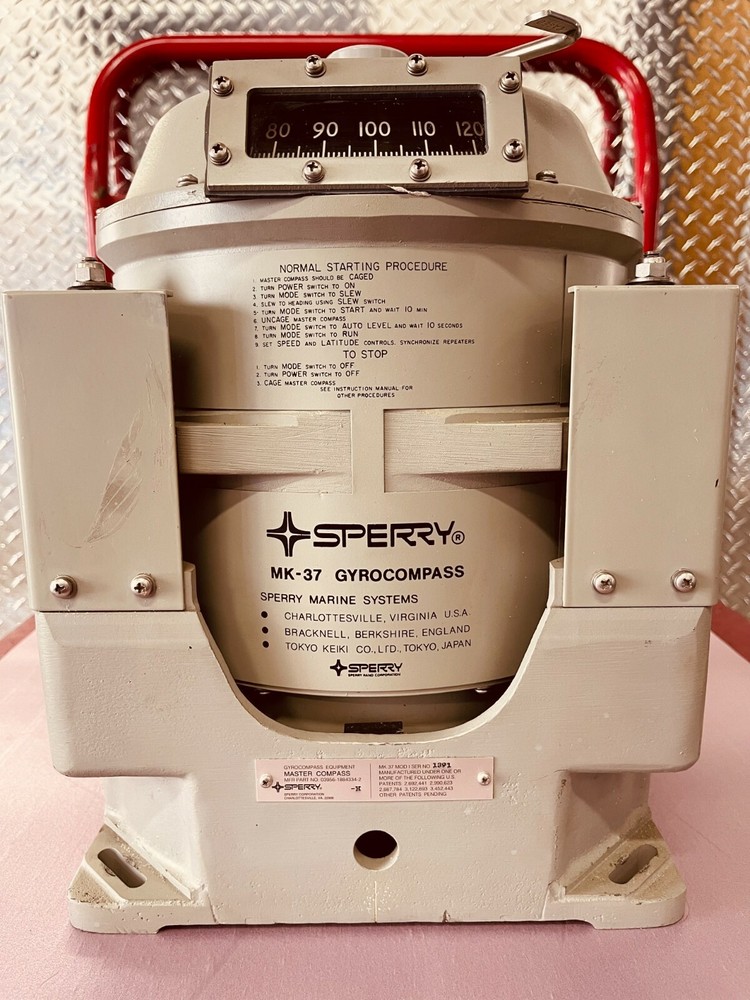 SPERRY MK-37 GYROCOMPASS GYRO COMPASS