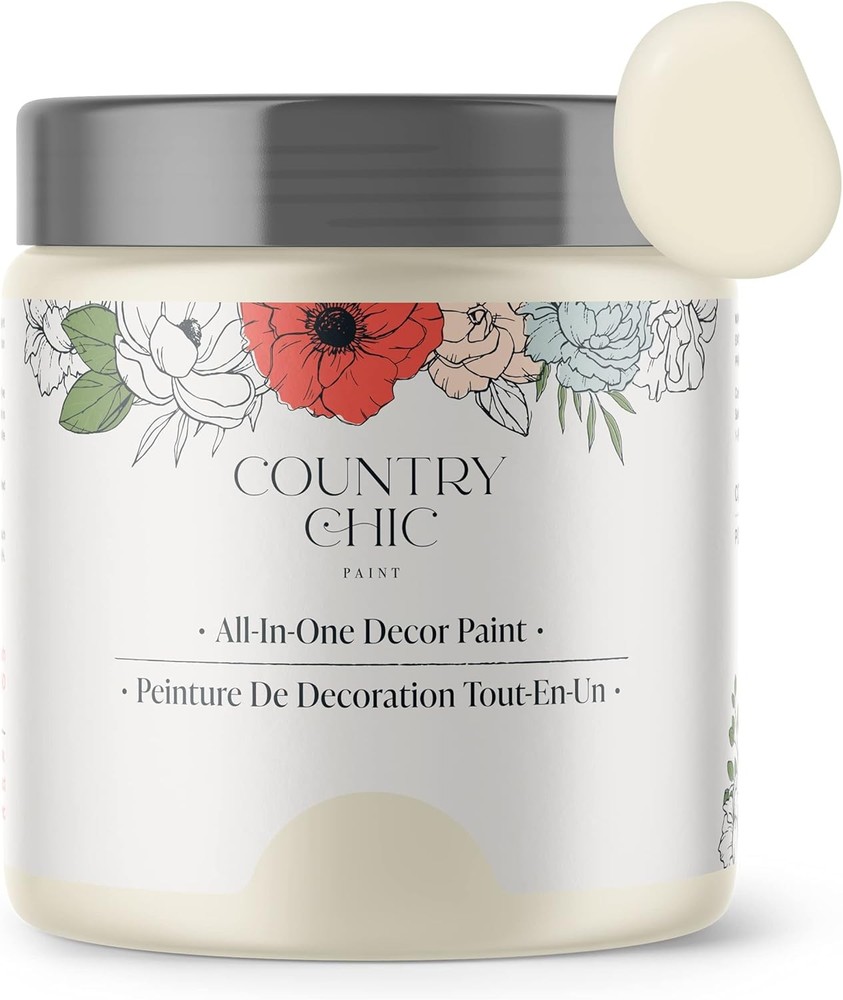 Rustic Elegance Multi-Purpose Chalk Paint, Eco-friendly formula, Matte finish.