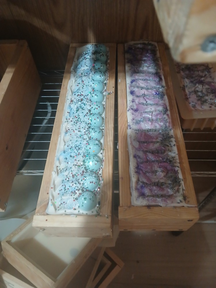 1lb Assorted Soap Sampler, men & women organic.