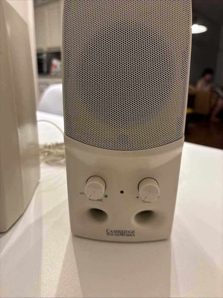 Cambridge SoundWorks SBS52 Multimedia Computer Speaker System Desktop PC Working