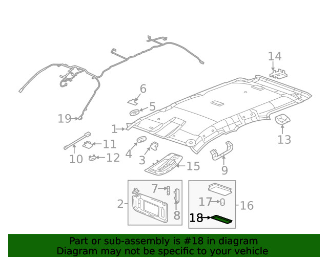 Genuine GM Lens 20841440