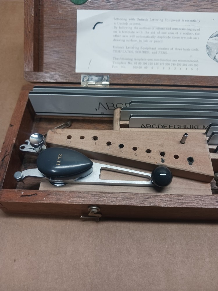 unitech lettering set