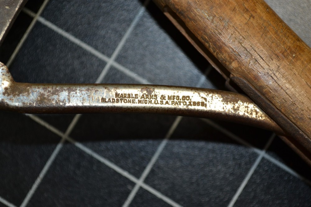 MARBLES - NO. 5 - SATETY AXE - ALL ORIGINAL IN GREAT CONDITION