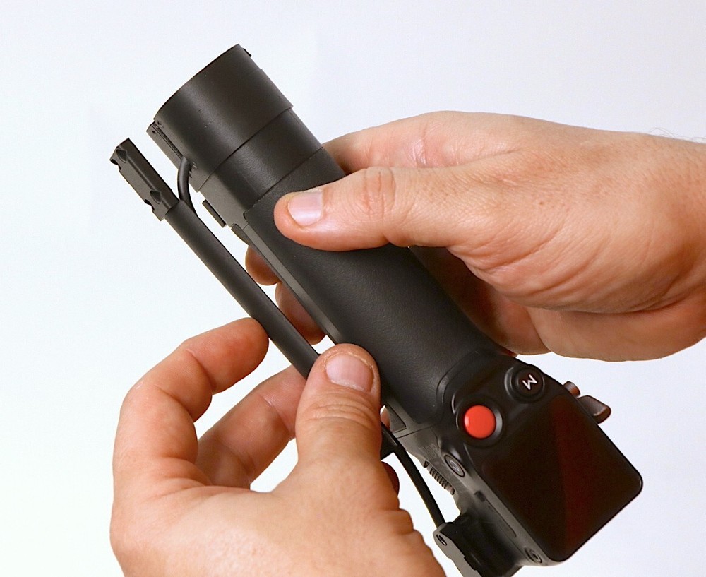 Focus Grip Power Kit 1-SLS by 4acrew • for DJI Focus Pro Lidar system!