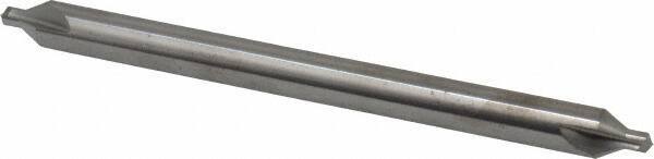 Hertel #5 Plain Cut 60� Incl Angle Solid Carbide Combo Drill & Countersink 7/...