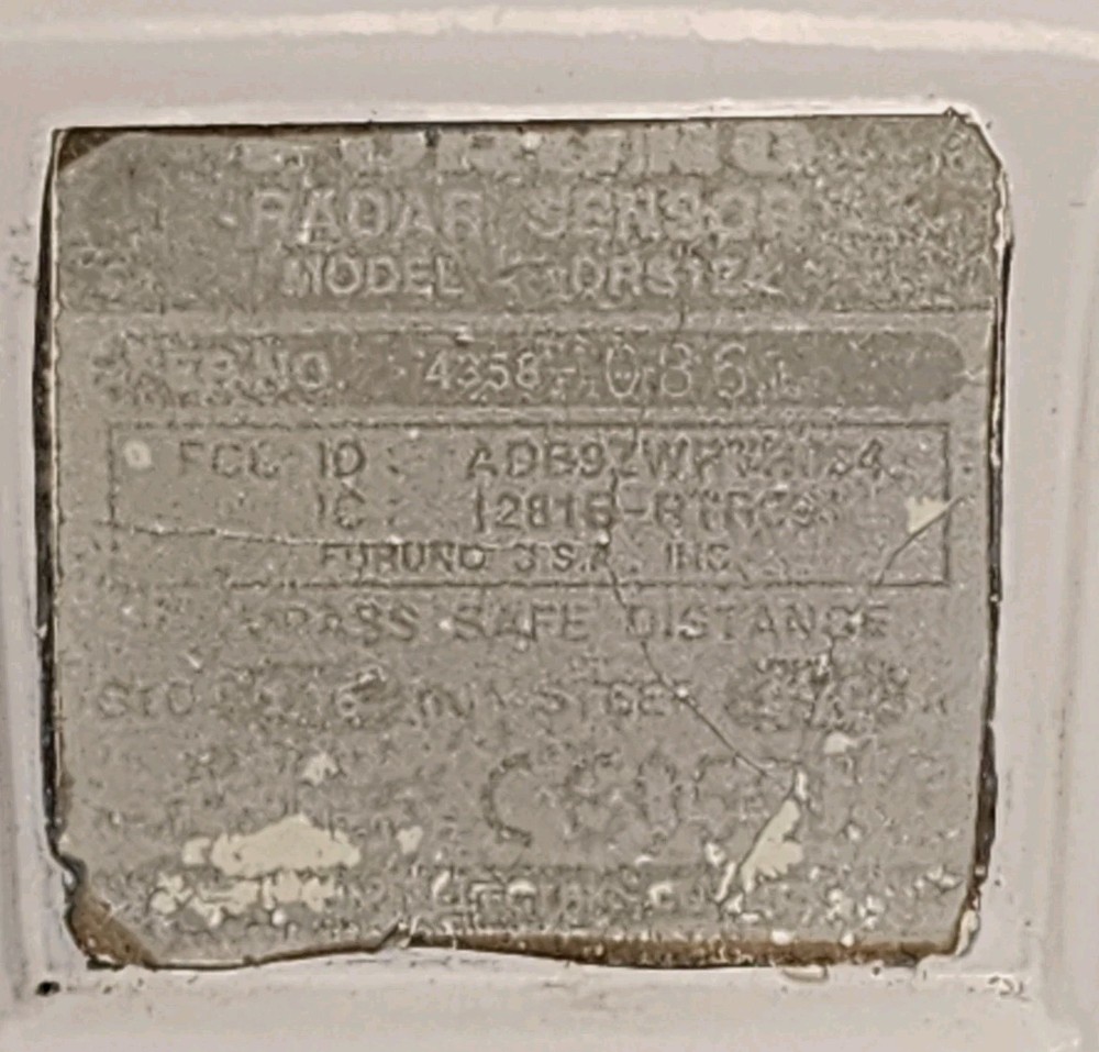 Furuno Radar Sensor 6' Array DRS12A NAVnet 3D 12kW UHD Digital.