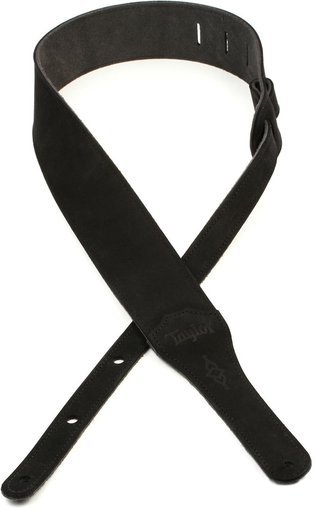 Taylor Gemstone Guitar Strap - Black 2.5"