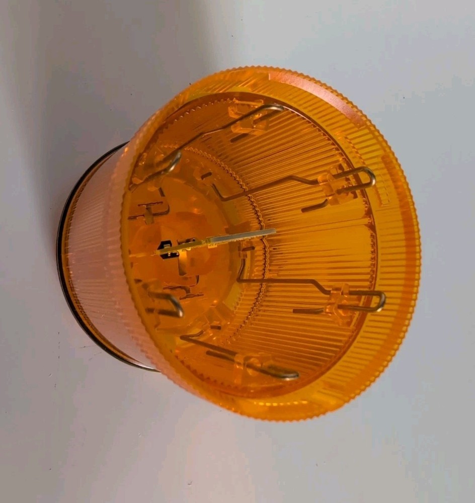 Pepperl & Fuchs Yellow LED Stack Light, VAZ-LED-70mm-YE, 24V