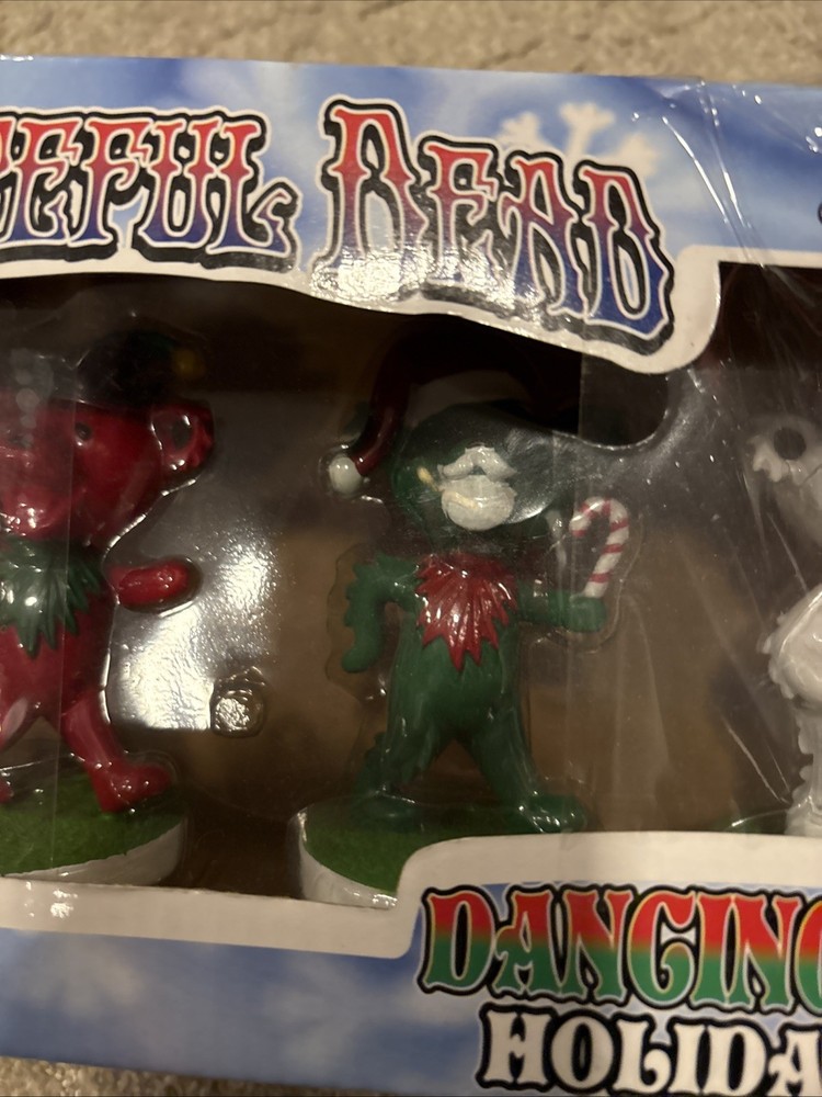 Grateful DEAD Dancing Bear Holiday Set